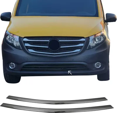 Produktbild von OMAC Kühlergrill-Zierleisten Kühlergrill-Leisten 4733082PB Vorne passend für MERCEDES-BENZ V-Klasse (W447) 1200mm 170mm 30mm Edelstahl
