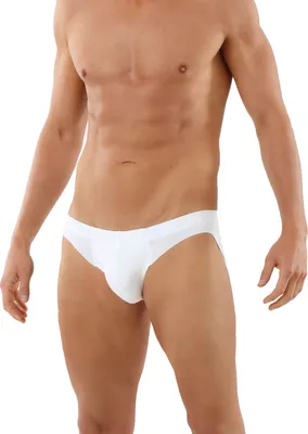 Produktbild von ALBERT KREUZ Herren Slips Lasercut nahtlos Clean Cut Baumwolle Elasthan weiß, 06/L