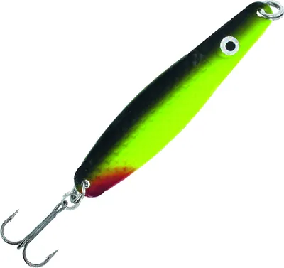 Produktbild von Dega Jumper Lars Hansen Meerforellenblinker 25g gelb/schwarz/rot