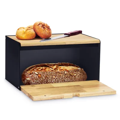 Immagine prodotto di BROTKASTEN Cestino per il pane in bambù Scatola per il pane Roll bread box Marrone chiaro KÖNIGHOFFER