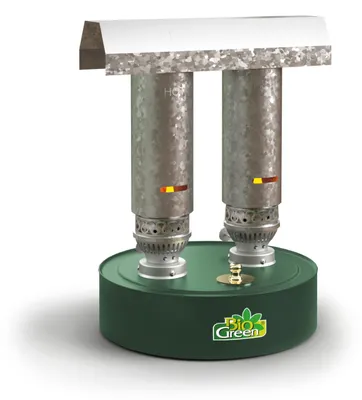 Produktbild von BioGreen Paraffin Gewächshausheizung "Warmax Power 5" 600 Watt - 40 % längere Brenndauer