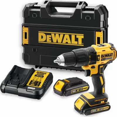 Immagine prodotto di Trapano Avvitatore con percussione 18V 1.5Ah DEWALT DCD778S2T