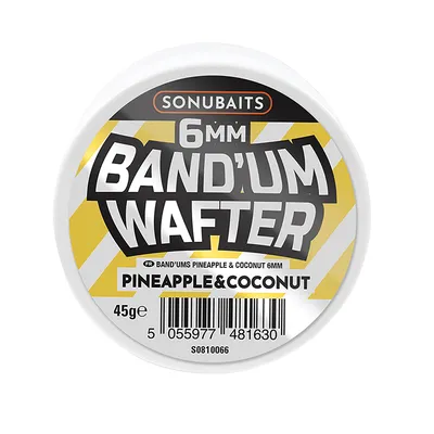 Produktbild von Sonubaits BandUm Wafters - 8mm Pineapple & Coconut