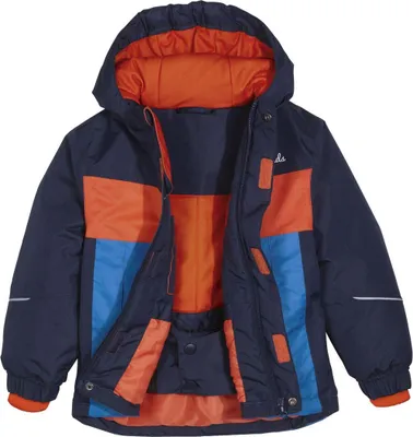 Produktbild von LUPILU Kleinkinder Jungen Schneejacke Winterjacke Jacke Navy Orange 86/92