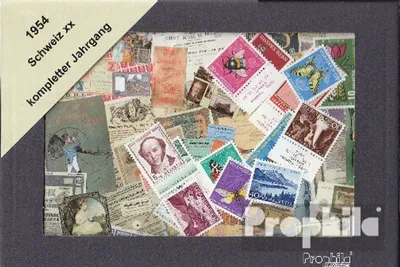 Produktbild von Briefmarken Schweiz 1954 1954 postfrisch