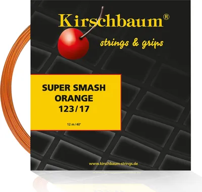 Produktbild von Kirschbaum Tennissaite Super Smash 12m orange, 105210217100030