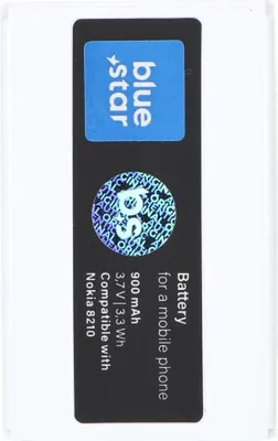 Immagine prodotto di BlueStar batteria ricaricabile telefono sostituzione batteria Nokia 8210 8310 6510 Li-Ion 900 mAh Analog BLB-2