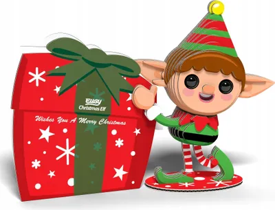 Image de EUGY - 3D Bastel set Weihnachtself