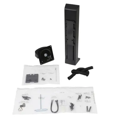 Produktbild von Ergotron WorkFit - Befestigungskit (Halterung für Schreibtisch) - für LCD-Display - Schwarz - Bildschirmgröße: bis zu 61 cm (bis zu 24 Zoll) - für P/N: 33-467-921, 33-468-921