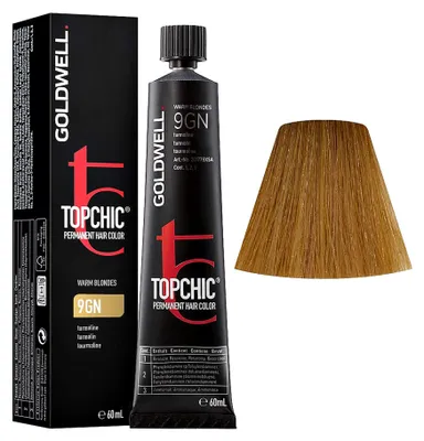 Image de Goldwell Topchic Tube 9GN Tourmaline 60ml - coloration permanente en tube