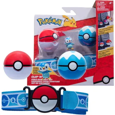 Produktbild von Pokemon Clip 'N' Go Piplup Jazwares