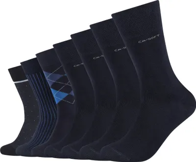 Produktbild von Camano Socken 7er-Pack ca-soft mit weichem Komfortbund navy 39-42