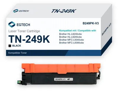 Produktbild von Toner kompatibel mit Brother TN-249K HL-L8240cdw HL-L8230cdw MFC-L8340cdw
