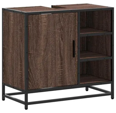 Imagen del producto de Mueble bajo lavabo con aspecto de roble marrón