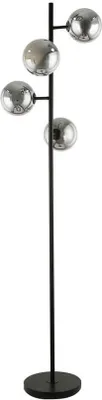 Zdjęcie produktu dla HOME DELUXE Lampa podłogowa ze szkła VIOLA - Smoke grey | Lampa podłogowa Lampa podłogowa