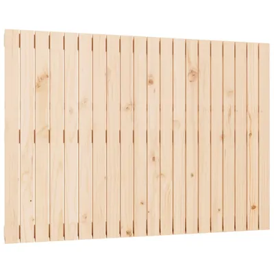 Produktbild von Wand-Kopfteil 127,5x3x90 cm Massivholz Kiefer
