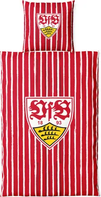 Produktbild von VfB Stuttgart Bettwäsche gestreift
