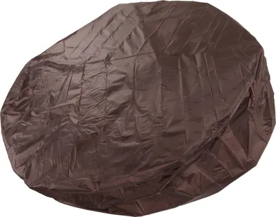 Obrázok produktu pre Vonkajší nábytok Prachové kryty Okrúhly kryt vane 190 Strieborný polyesterový taftový vodotesný kryt 190x30cm Káva