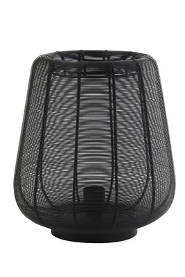 Obrázek produktu pro Light & Living - stolní lampa - Adeta - černá - kov - noční lampička - E27 - 1861412