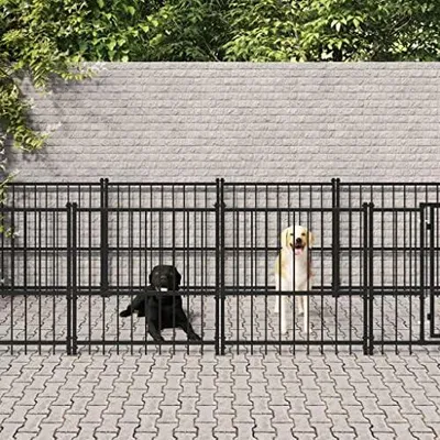 Produktbild von Outdoor-Haustierbedarf aus Stahl mit 9,38 m², Gewicht: 64.3 kg