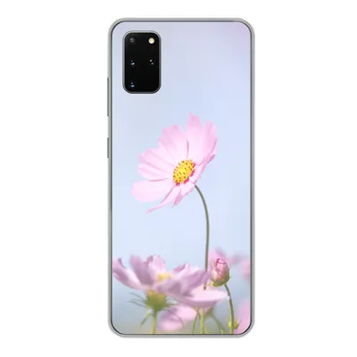 Produktbild von MuchoWow® Handyhülle Schutzhülle Hülle für Samsung Galaxy S20 Plus Blumen - Rosa - Draußen - Natur Silikon Softcase Handy Hülle - Hartschale