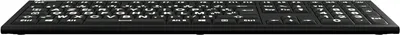 Produktbild von LogicKeyboard XL-Print Astra 2 White on Black FR (PC)