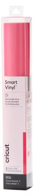 Productafbeelding van Cricut Smart Vinyl, verwijderbare vinylrol, hittebestendig, roze, effen, 330 mm, 900 mm