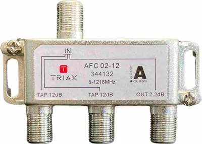 Image de Dérivateur TRIAX double, 1,2 GHz, 12 dB, 1 pièce.