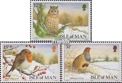 Produktbild von Briefmarken GB - Isle of Man 1988 Mi 385-387 (kompl.Ausg.) postfrisch Weihnachten