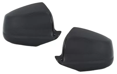 Image de Cache-rétroviseurs en fibre de carbone pour la série 5 de BMW (F07, F10, F11, F18), modèles produits avant la restylisation (LCI) de 2011 à 2013.