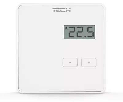 Produktbild von Raumtemperaturregler Drahtlos Weiss R-8B