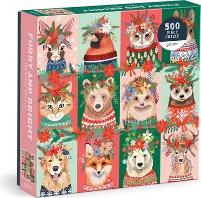 Produktbild von Furry and Bright 500 Piece Puzzle