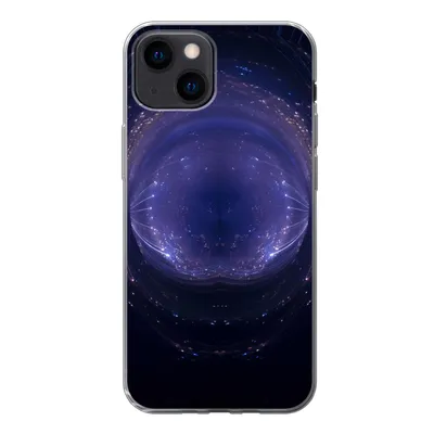 Produktbild von MuchoWow® Handyhülle Schutzhülle Hülle für iPhone 13 mini Licht - Abstrakt - Nacht Silikon Softcase Handy Hülle - Softcase