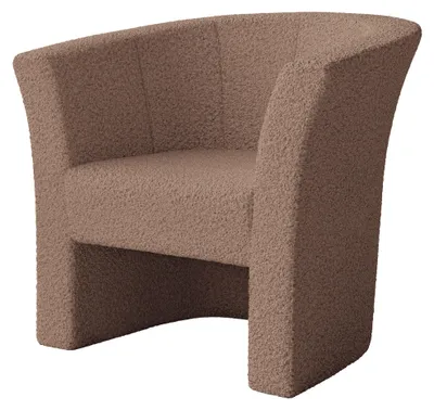Produktbild von MIRJAN24 Sessel Niko Boucle, Relaxsessel, Elegant Armsessel, Fernsehsessel, Sitzmöbel (Farbe: Lambi 04)