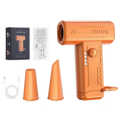Produktbild von Mini Turbo 130,000 RPM Jet Ventilator Turbo Violent Fan Leistungsstarkes Gebläse Orange