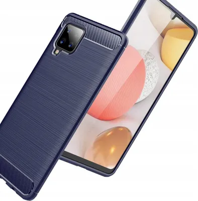Obrázok produktu pre Karbónové puzdro Puzdro pre Samsung Galaxy A42 5G Blue