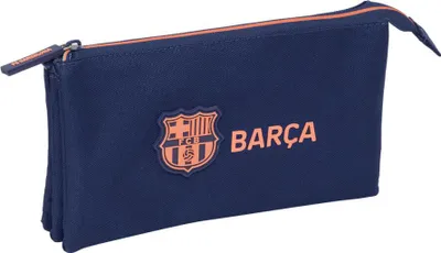 Zdjęcie produktu dla Safta 812526744 F.c Barcelona 2nd Kit Piórnik potrójny Niebieski męski Jeden rozmiar