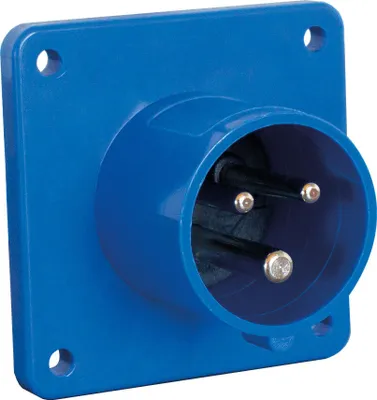 Produktbild von as-Schwabe CEE-Anbaustecker Rot Schraubanschluss 230V 16A 3-polig IP44