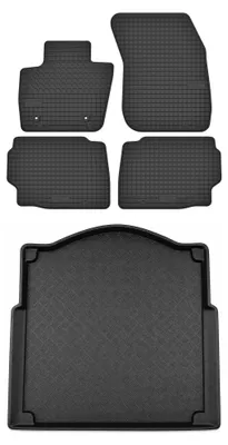 Immagine prodotto di Tappetini gomma SolidTread + bagagliaio per Ford Mondeo MK5 2015-2020 5 pezzi