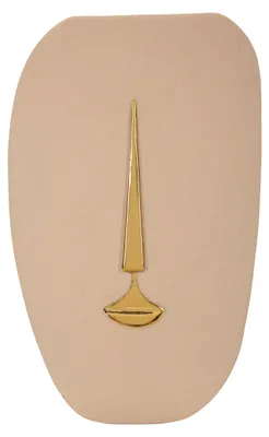 Obrázek produktu pro Nástěnná kmenová maska z keramiky v etno stylu 25x6,5x39,5 cm