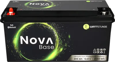 Produktbild von WATTSTUNDE® NOVA Base 200Ah Batterie LiFePO4