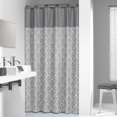 Produktbild von Sealskin Duschvorhang Angoli grau, 233561312