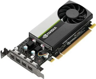 Produktbild von NVIDIA Quadro T1000 - Grafikkarten - Quadro T1000 - 4 GB GDDR6 - PCIe 3.0 x16 Low-Profile - 4 x Mini DisplayPort