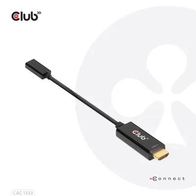 Produktbild von CLUB3D HDMI to USB Type-C 4K60Hz Active Adapter M/F