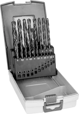 Produktbild von Bahco HSS-R Bohrer-Satz für Metall - 19-tlg.