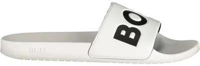 Zdjęcie produktu dla BOSS FOOTWEAR Herren-Hausschuhe, weiß