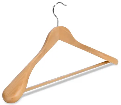 Produktbild von Kleiderbügel aus Holz, 1 Stück