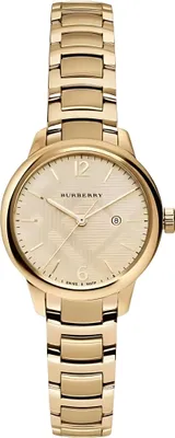 Obrázek produktu pro Burberry Uhr Lady The Classic Gold BU10109