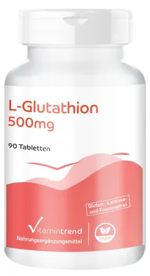 Productafbeelding van Solidchoice - L-Glutathion 500 mg 90 Tabletten Hooggedoseerd