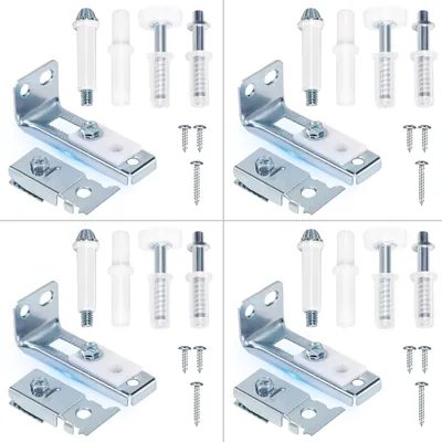 Immagine prodotto di INF Kit di riparazione per porte a soffietto - Connettore in acciaio inox (4 pezzi)